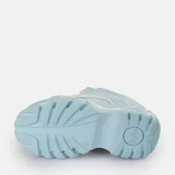 Cheap BUFFALO Classic Baskets Basses Clair Bleu