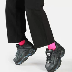 Outlet BUFFALO Classic Baskets Basses Cuir Disco Black Noir