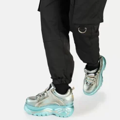 Clearance BUFFALO Classic Baskets Basses Green Lizard Vert