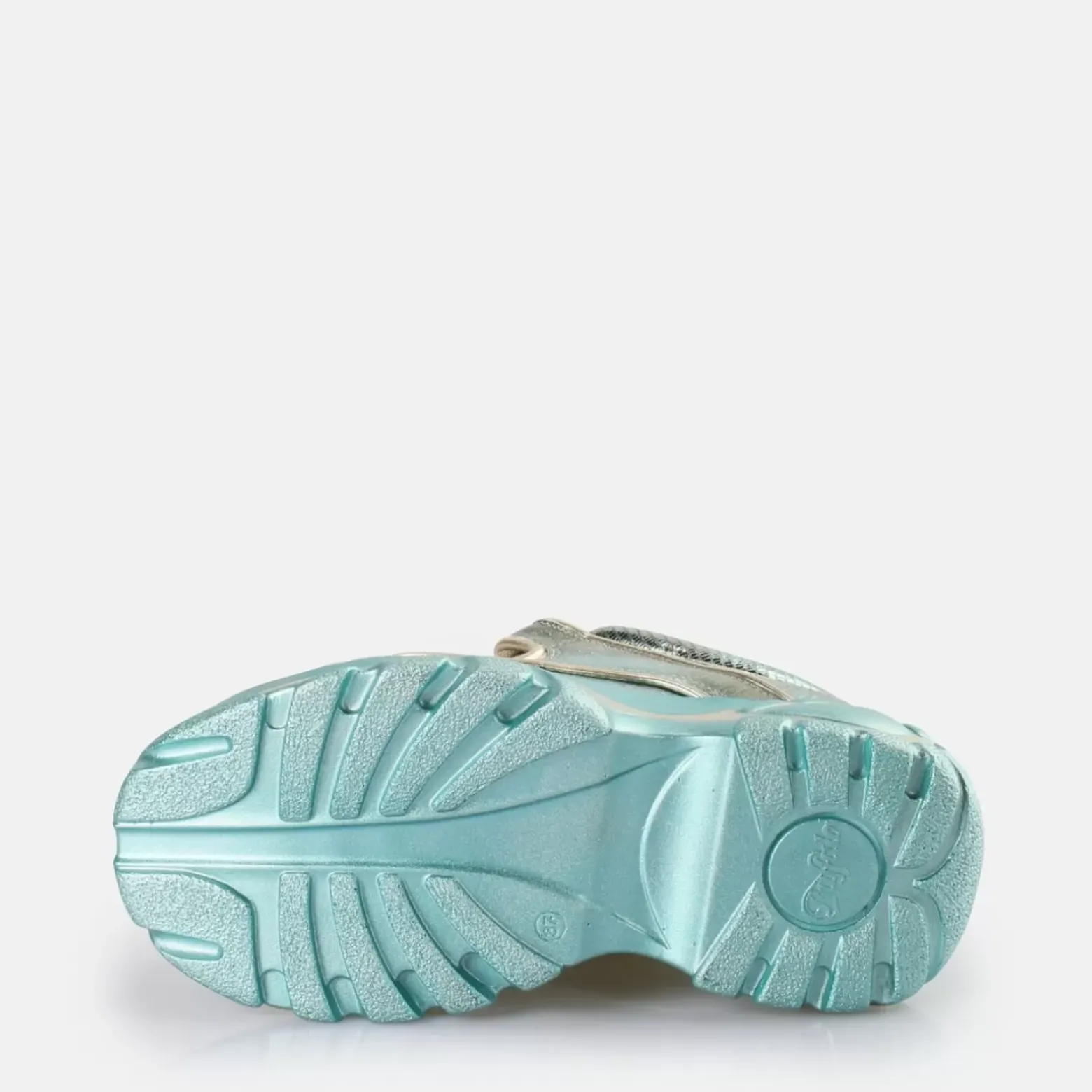 Clearance BUFFALO Classic Baskets Basses Green Lizard Vert