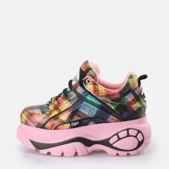Best BUFFALO Classic Baskets Basses Multi Pink Rose Vif