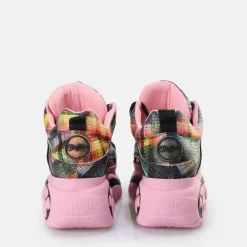 Best BUFFALO Classic Baskets Basses Multi Pink Rose Vif