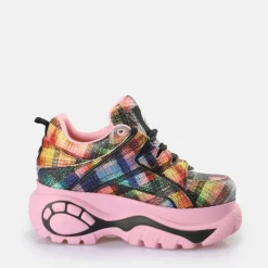 Best BUFFALO Classic Baskets Basses Multi Pink Rose Vif