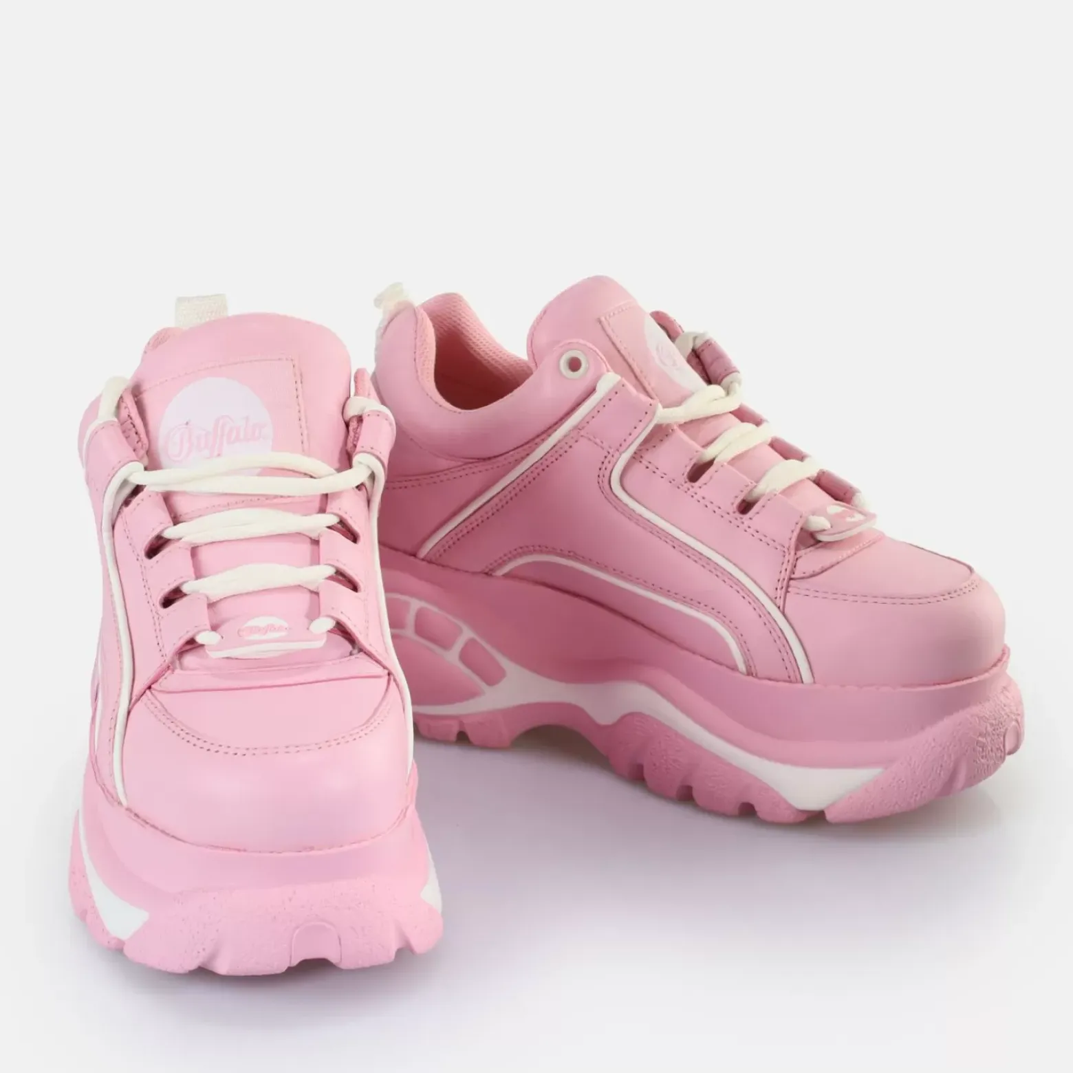 Discount BUFFALO Classic Baskets Basses Pink Rose Vif