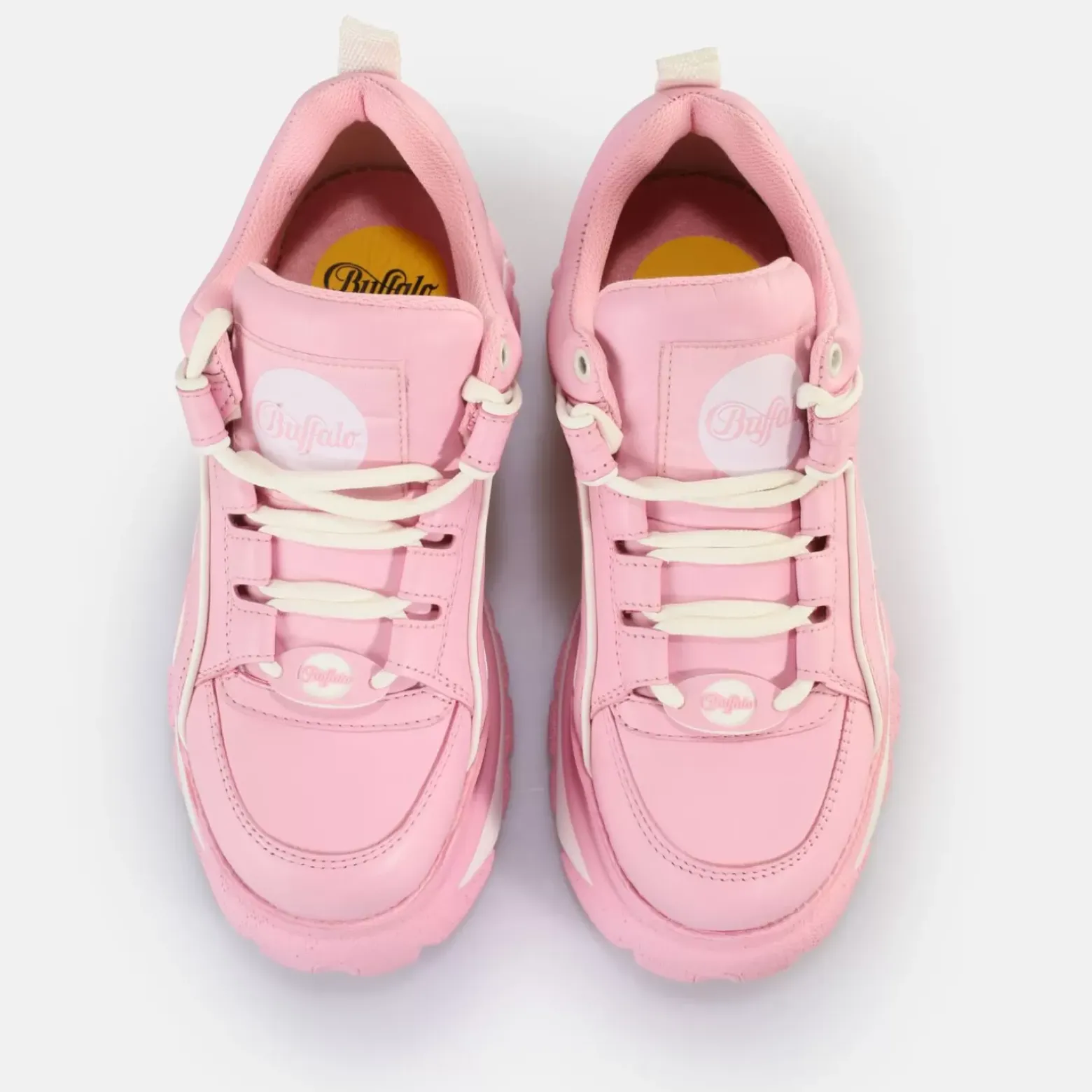 Discount BUFFALO Classic Baskets Basses Pink Rose Vif