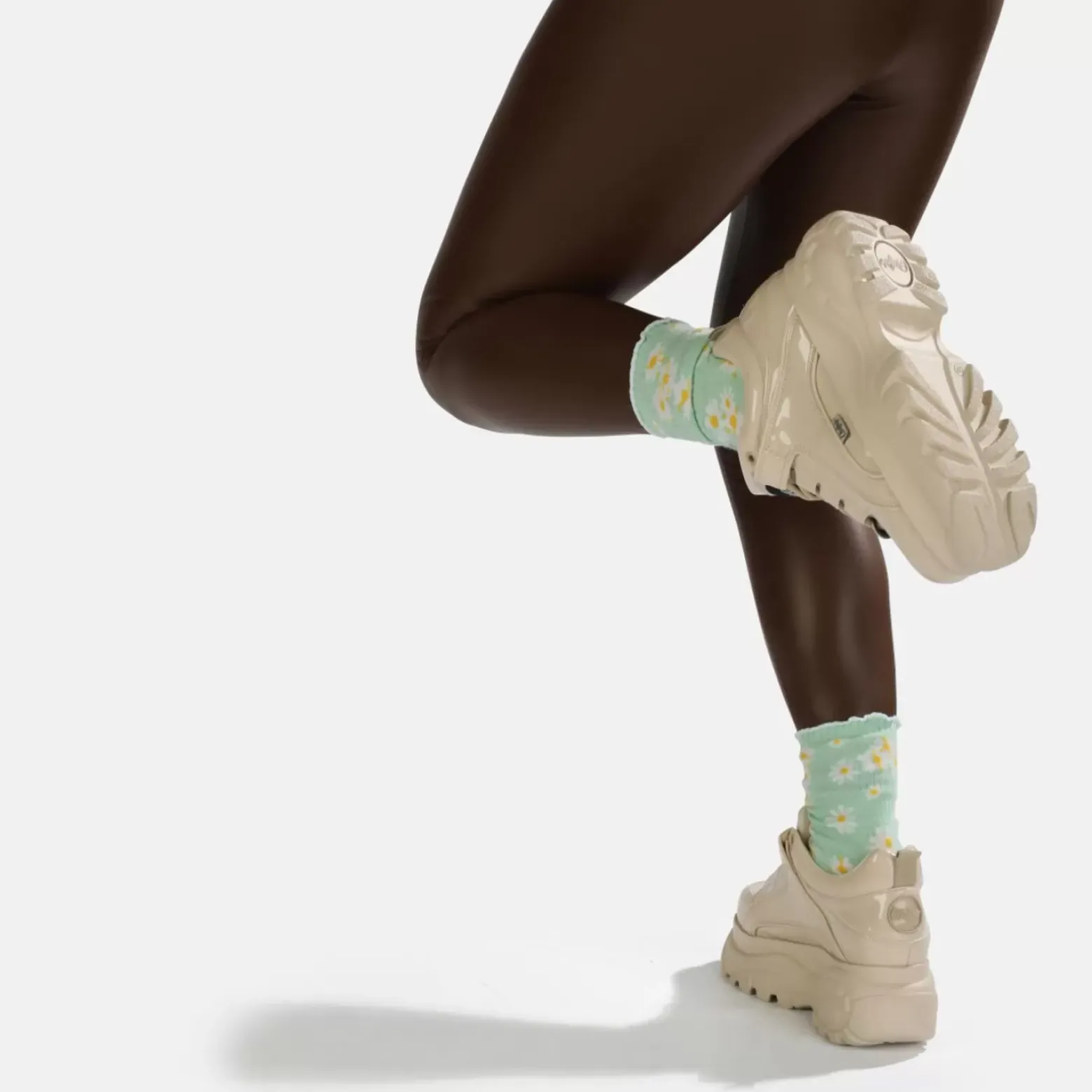 Cheap BUFFALO Classic Baskets Basses Vegan Creme