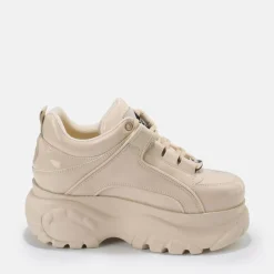 Cheap BUFFALO Classic Baskets Basses Vegan Creme