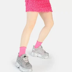 Best BUFFALO Classic Baskets Basses Vegan Rainbow Pink Rose Vif