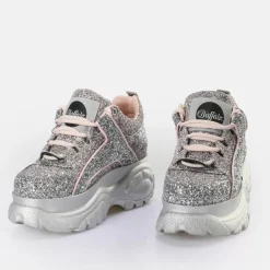 Best BUFFALO Classic Baskets Basses Vegan Rainbow Pink Rose Vif