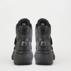 Outlet BUFFALO Classic Baskets Homme Cuir Noir