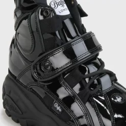 Hot BUFFALO Classic High Men Leather Black Noir