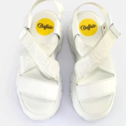 Fashion BUFFALO Classic Snd Sandales A Plateforme Blanc