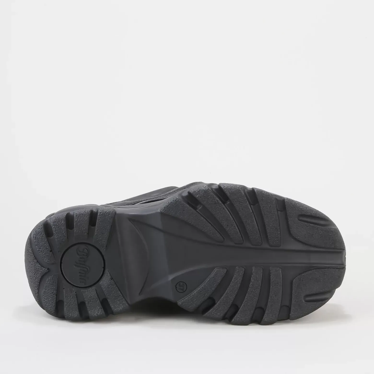 Best Sale BUFFALO Classic Sneaker High Cuir Noir