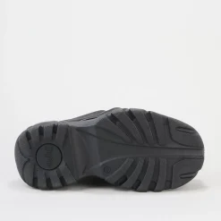 Best Sale BUFFALO Classic Sneaker High Cuir Noir