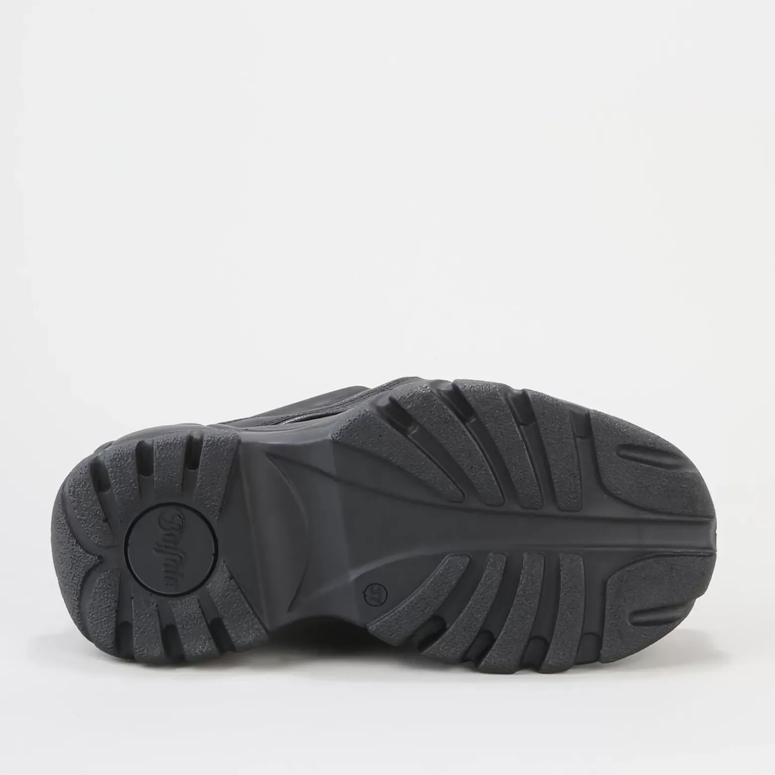 Best Sale BUFFALO Classic Sneaker High Cuir Noir