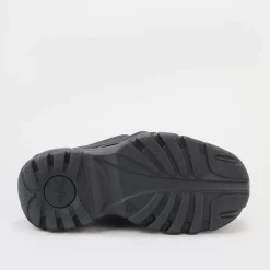 Cheap BUFFALO Classic Sneaker Low Cuir Noir