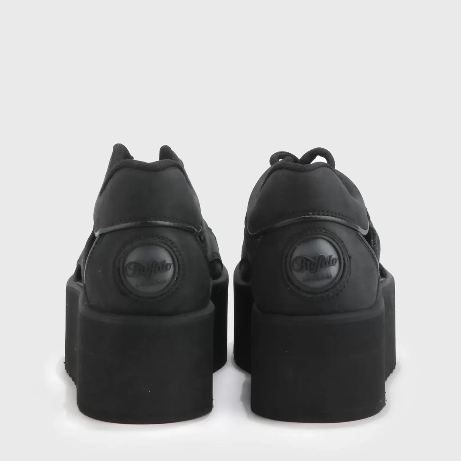 New BUFFALO Classic Tower Cut Outses Noir