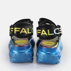 New BUFFALO Classic Ts Snd Sandales A Plateforme Veganes Mermaid Violet