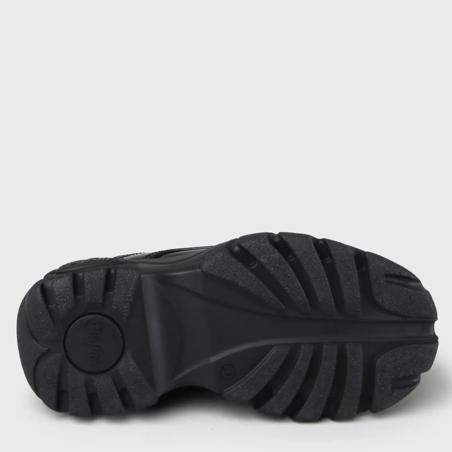 Cheap BUFFALO Classics Baskets Low Cuir Noir