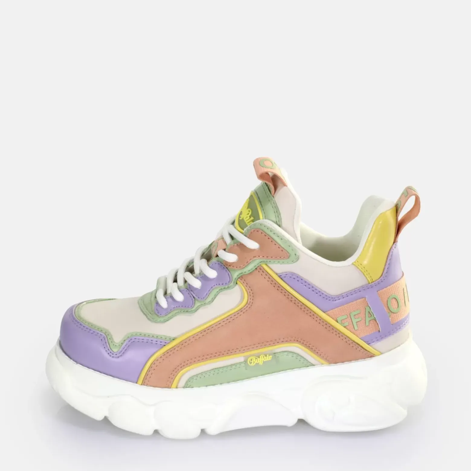 Outlet BUFFALO Cld Chai Baskets Basses Vegan Violet/ Menthe