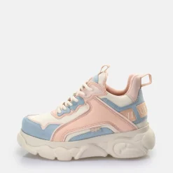 Clearance BUFFALO Cld Chai Baskets Basses Vegan Ciel/Rose Bleu