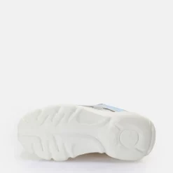 Fashion BUFFALO Cld Chai Baskets Basses Vegan Argent/ Bleu