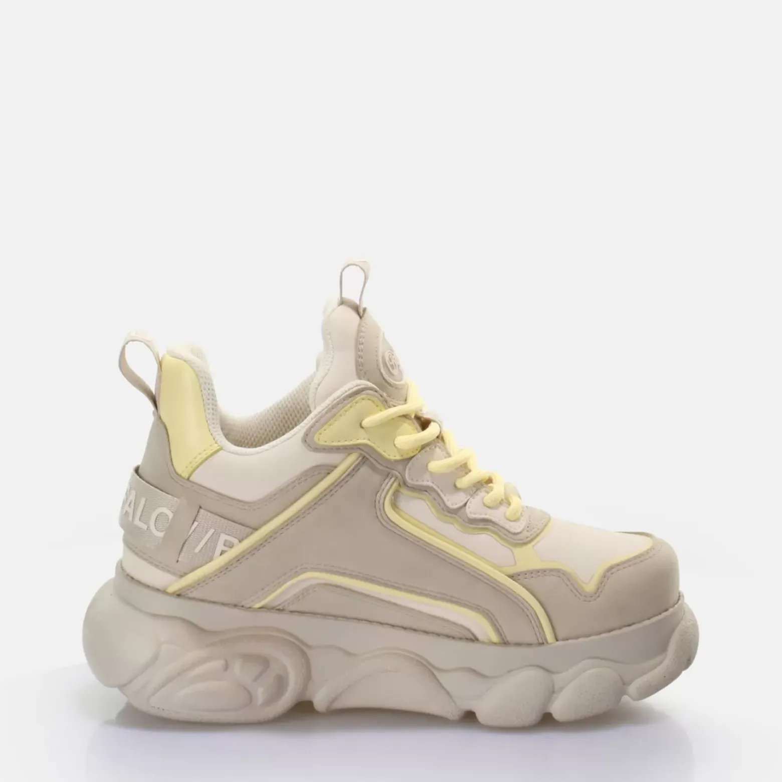 Flash Sale BUFFALO Cld Chai Baskets Basses Vegan/Jaune Creme