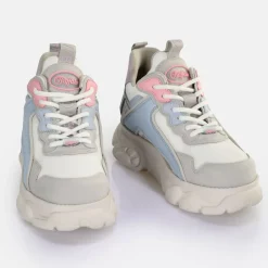 Clearance BUFFALO Cld Chai Baskets Basses Vegan Bleu/Gris Blau