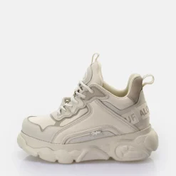 Store BUFFALO Cld Chai Baskets Basses Vegan/Blanc Casse Creme