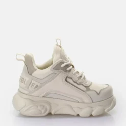 Store BUFFALO Cld Chai Baskets Basses Vegan/Blanc Casse Creme