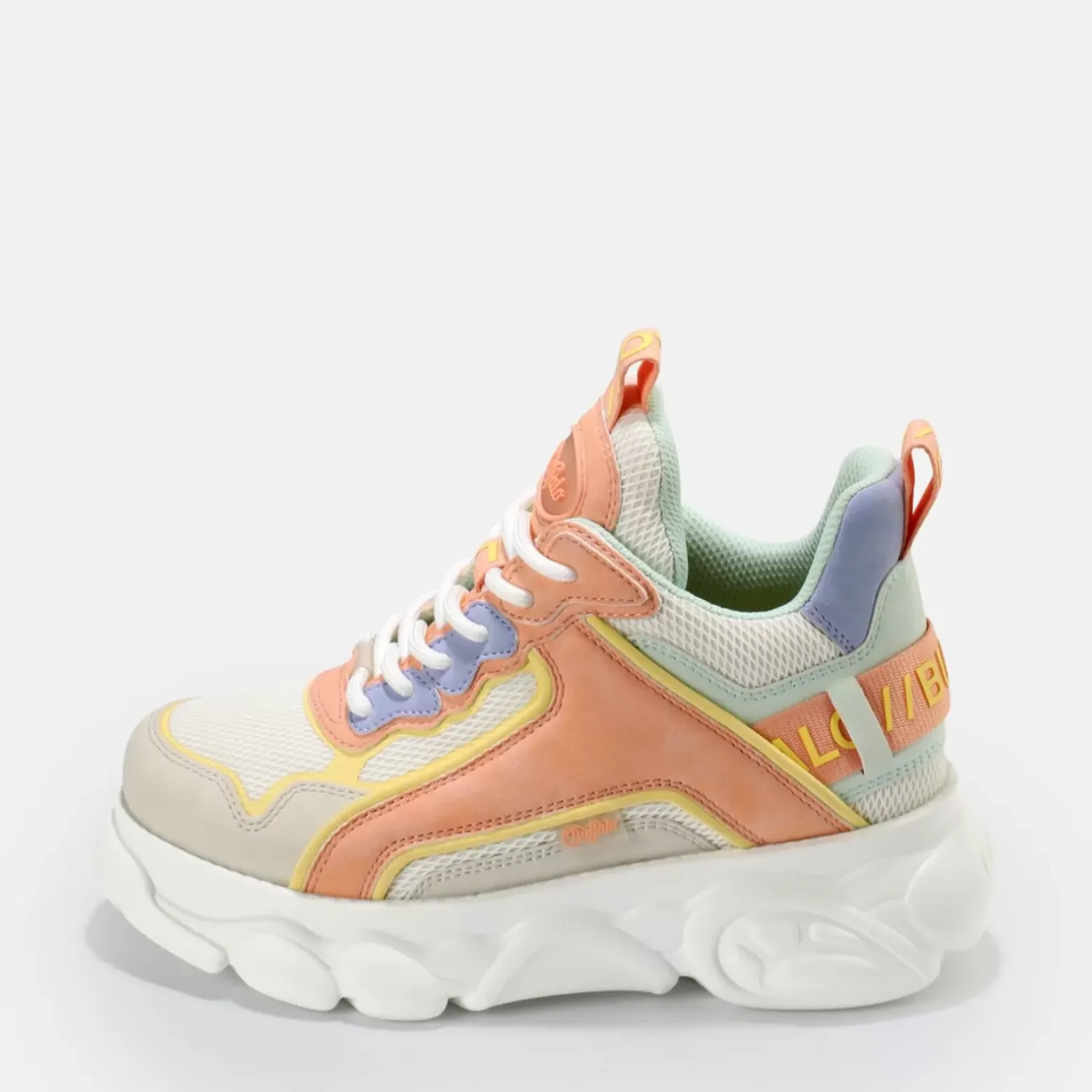 Best Sale BUFFALO Cld Chai Baskets Veganes Multicolore Pastell Multi