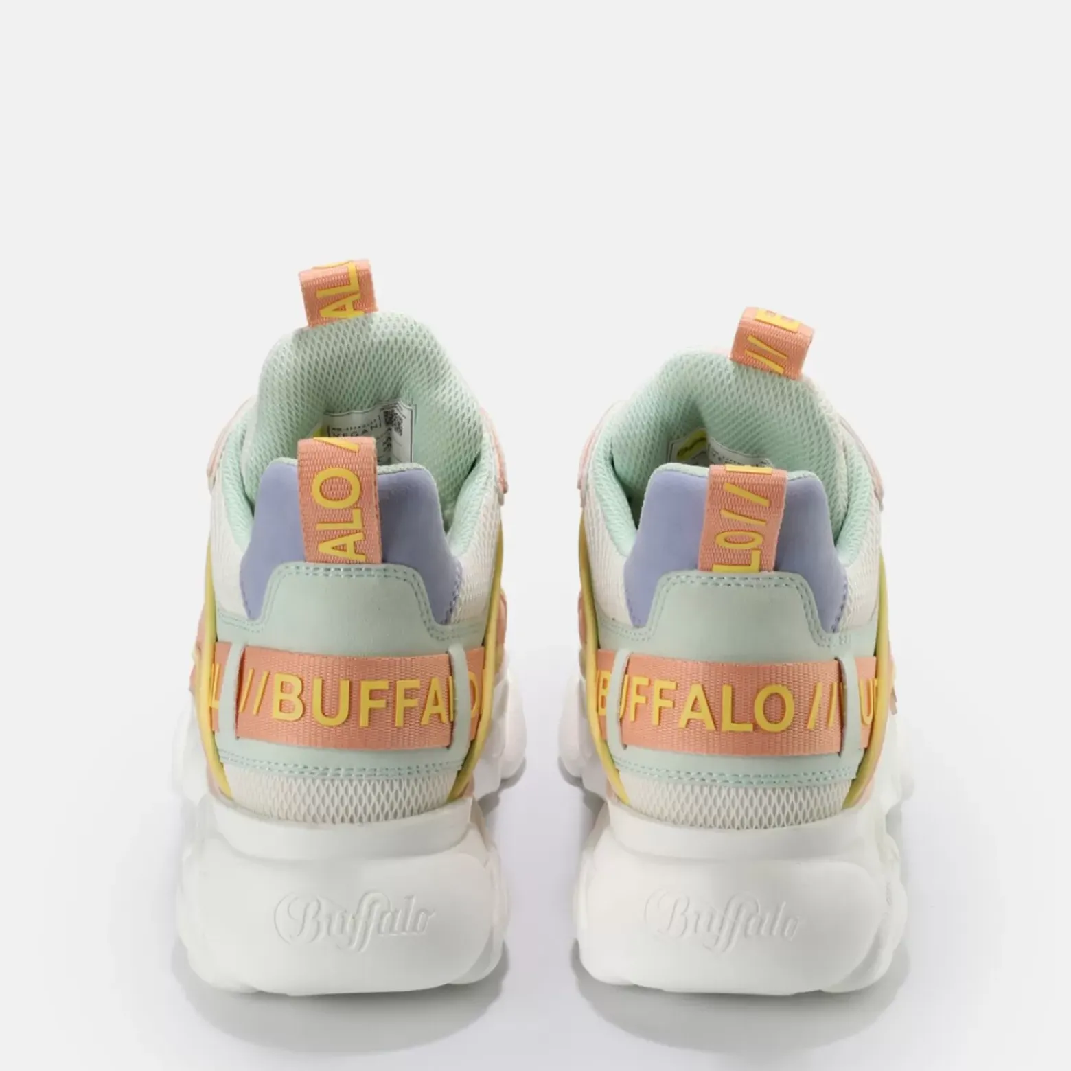 Best Sale BUFFALO Cld Chai Baskets Veganes Multicolore Pastell Multi