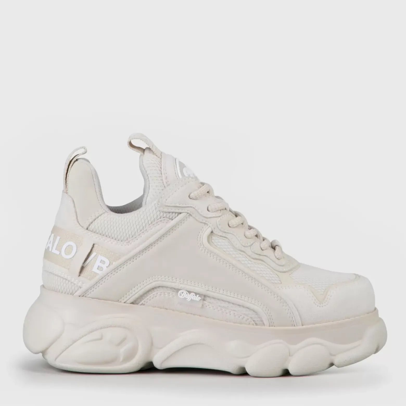 Fashion BUFFALO Cld Chai Men Sneaker Cream Creme