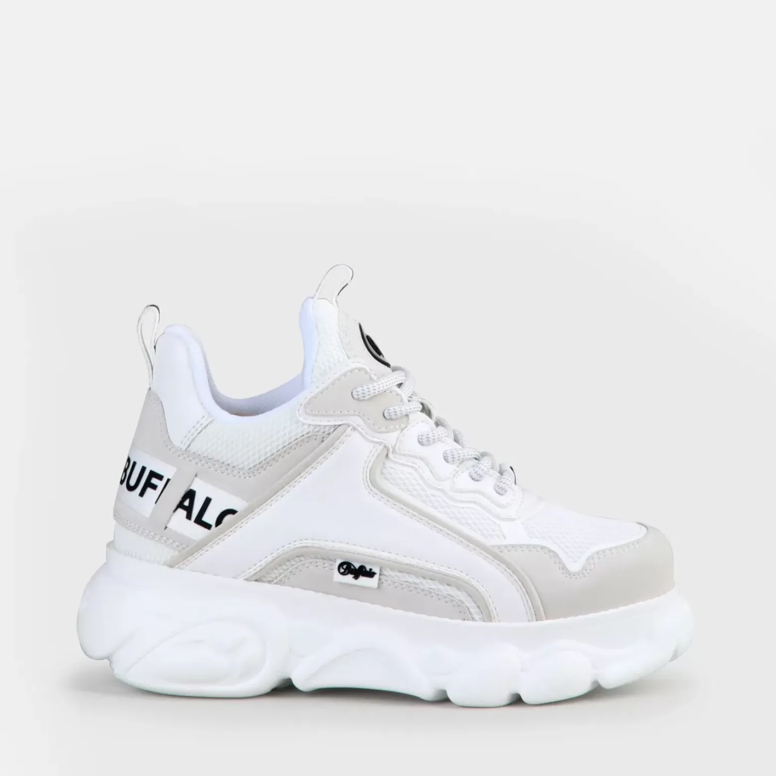 Shop BUFFALO Cld Chai Street Baskets Basses Veganes Blanc
