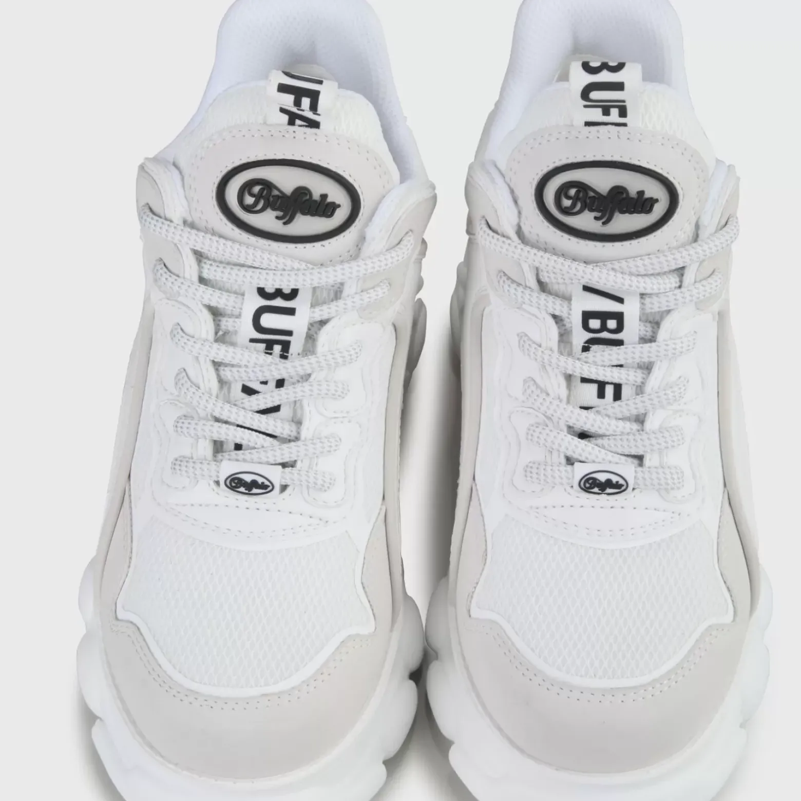 Shop BUFFALO Cld Chai Street Baskets Basses Veganes Blanc