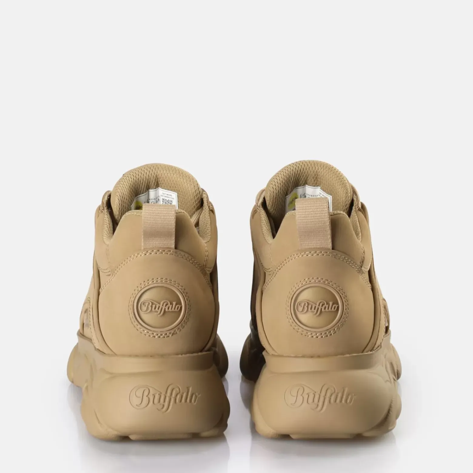 Sale BUFFALO Cld Corin Baskets Basses Vegan Taupe