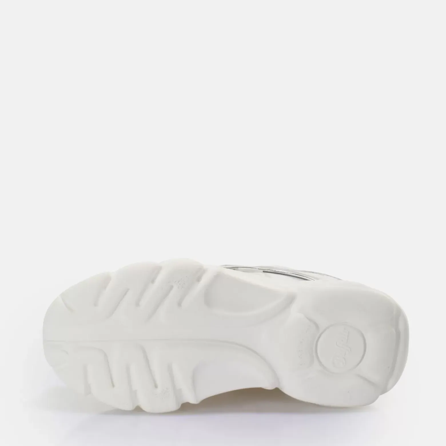 Store BUFFALO Cld Corin Baskets Basses Vegan Blanc/ Argent