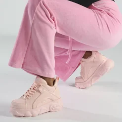 Flash Sale BUFFALO Cld Corin Baskets Basses Veganes Rose Clair Rose Vif