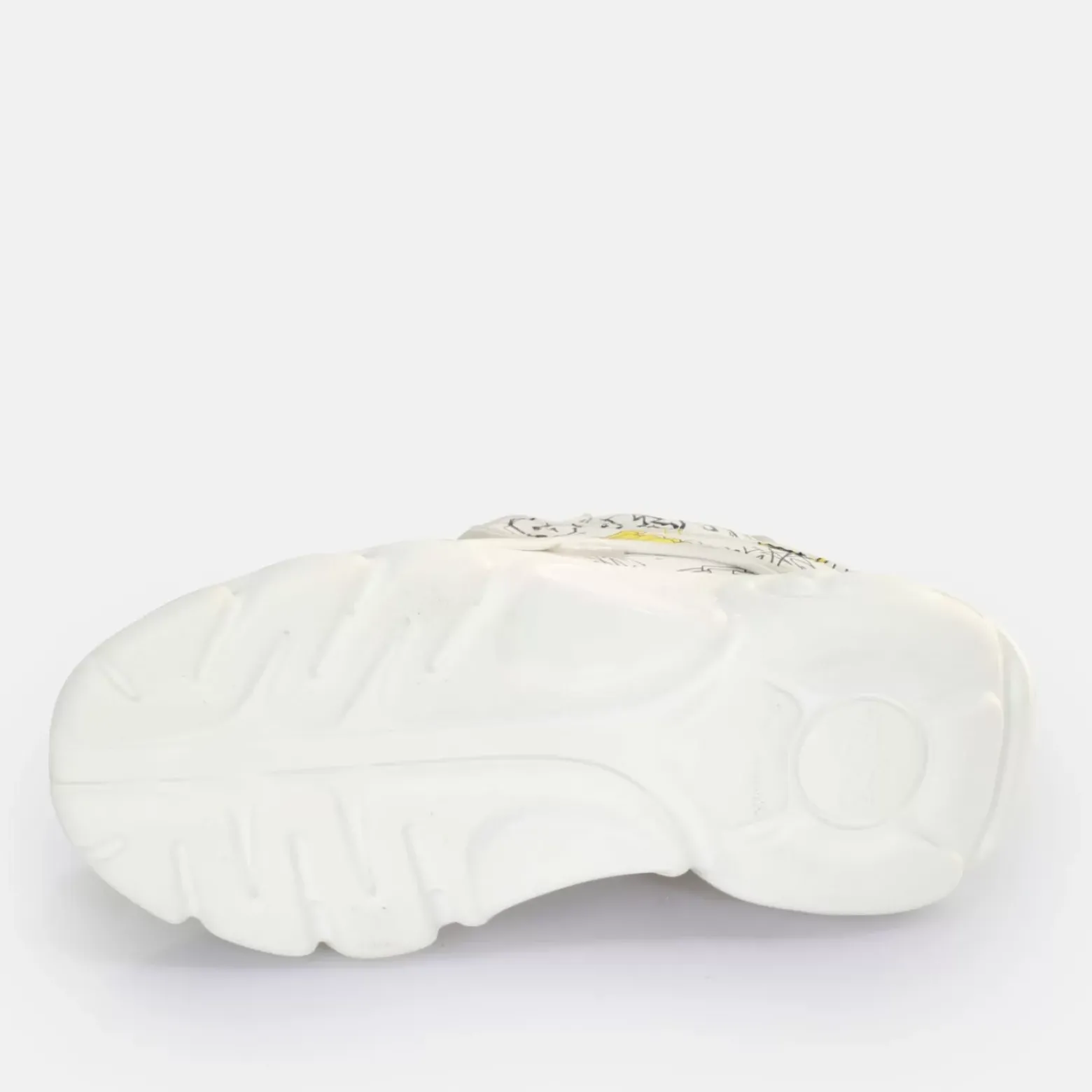 Fashion BUFFALO Cld Corin Baskets Basses Vegan Graffiti Blanc Weis/Graffiti