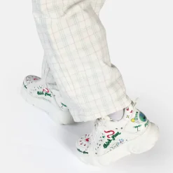 Discount BUFFALO Cld Corin Baskets Basses Vegan Graffiti Vert