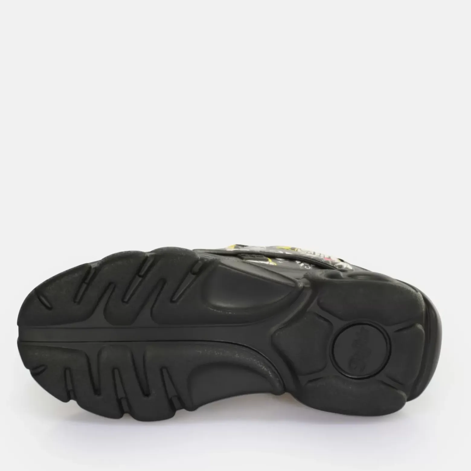 Best Sale BUFFALO Cld Corin Baskets Basses Vegan Graffiti Noir Graffiti Black/White