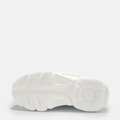 Best BUFFALO Cld Corin Baskets Veganes Blanc Snake White