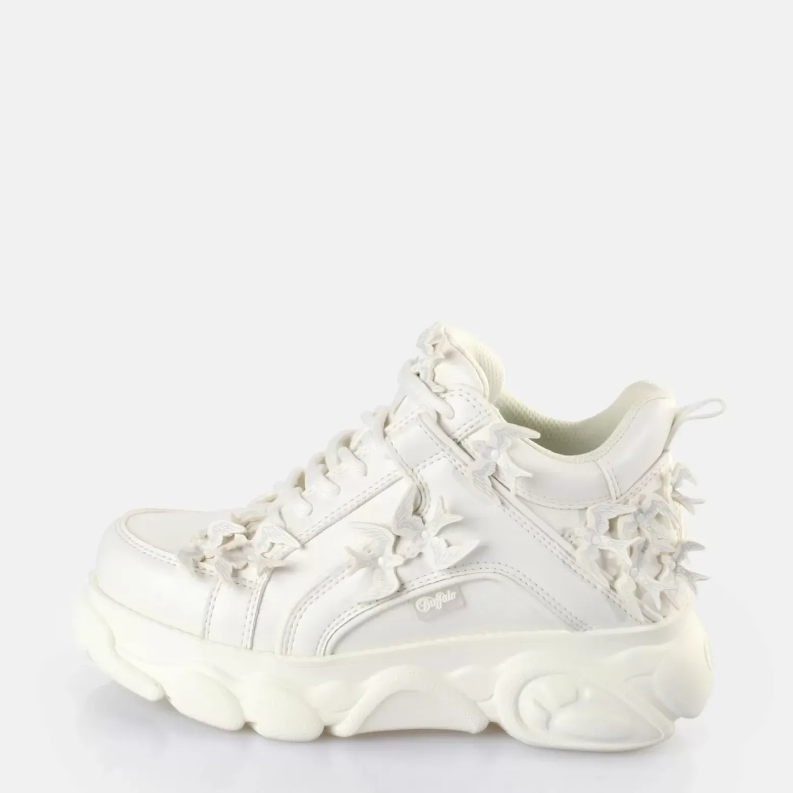 Best Sale BUFFALO Cld Corin Dove Baskets Basses Veganes Blanc