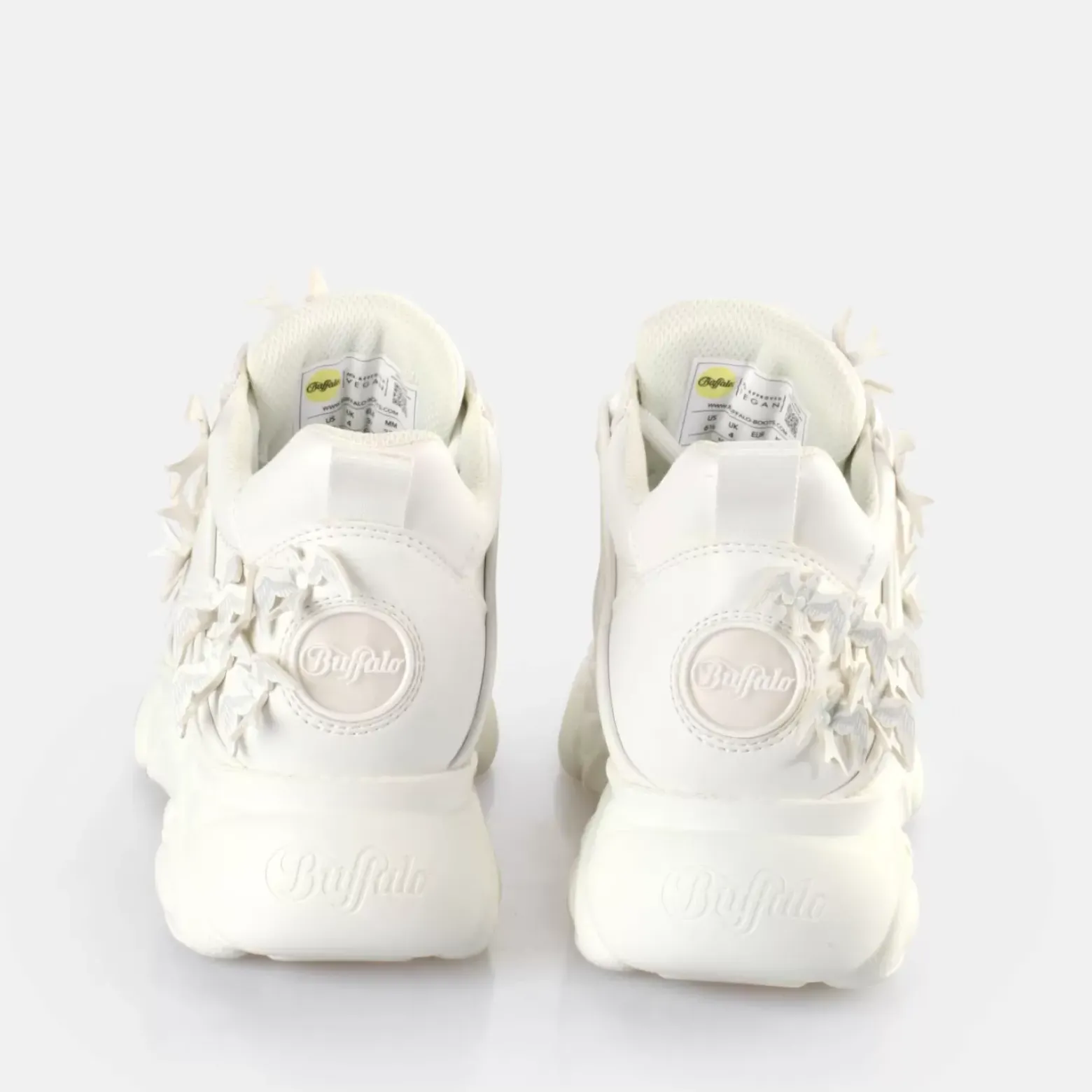 Best Sale BUFFALO Cld Corin Dove Baskets Basses Veganes Blanc