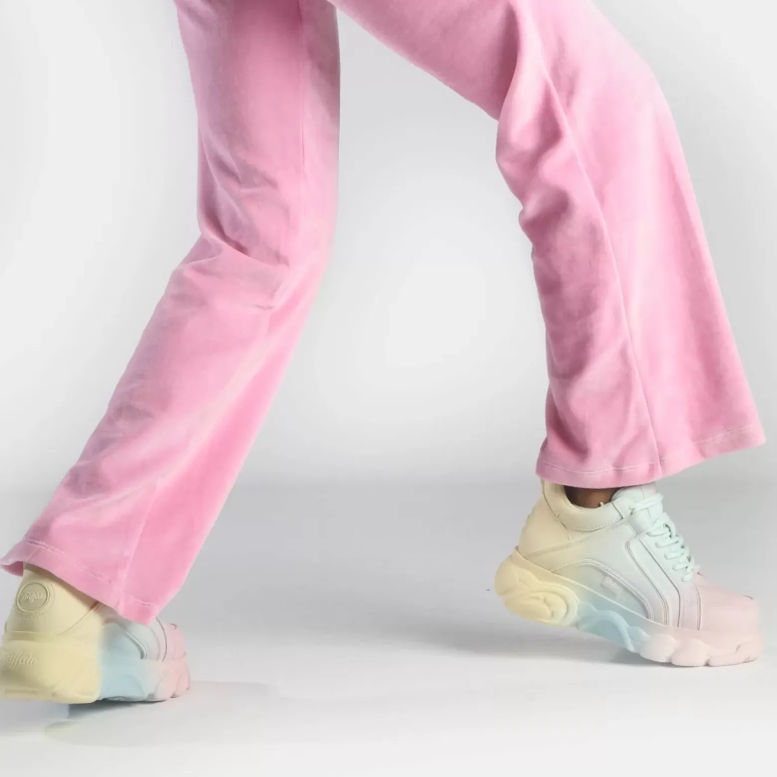 Outlet BUFFALO Cld Corin Gradient Baskets Basses Veganes Melange Pastel Pastell Multi