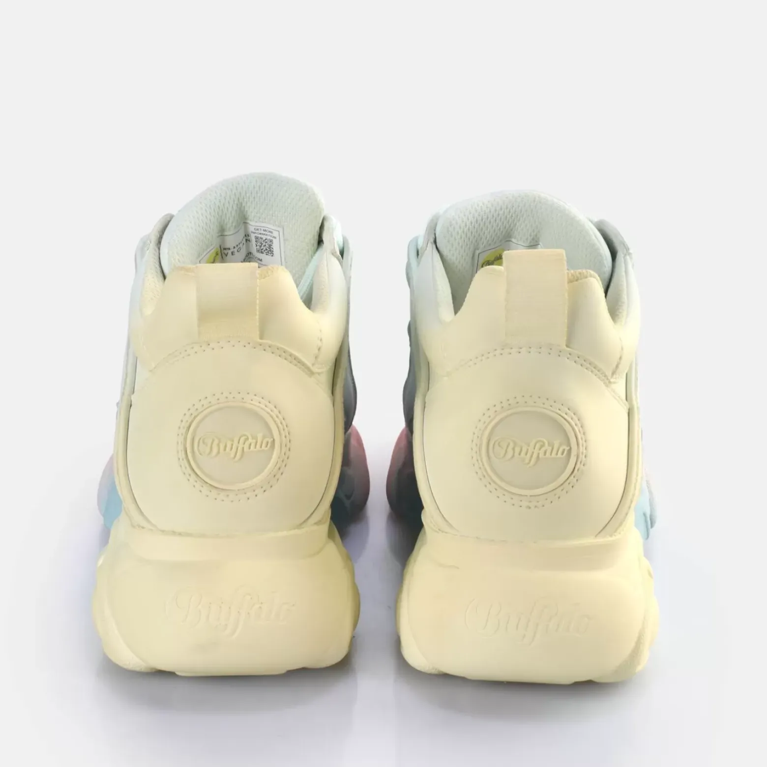 Outlet BUFFALO Cld Corin Gradient Baskets Basses Veganes Melange Pastel Pastell Multi