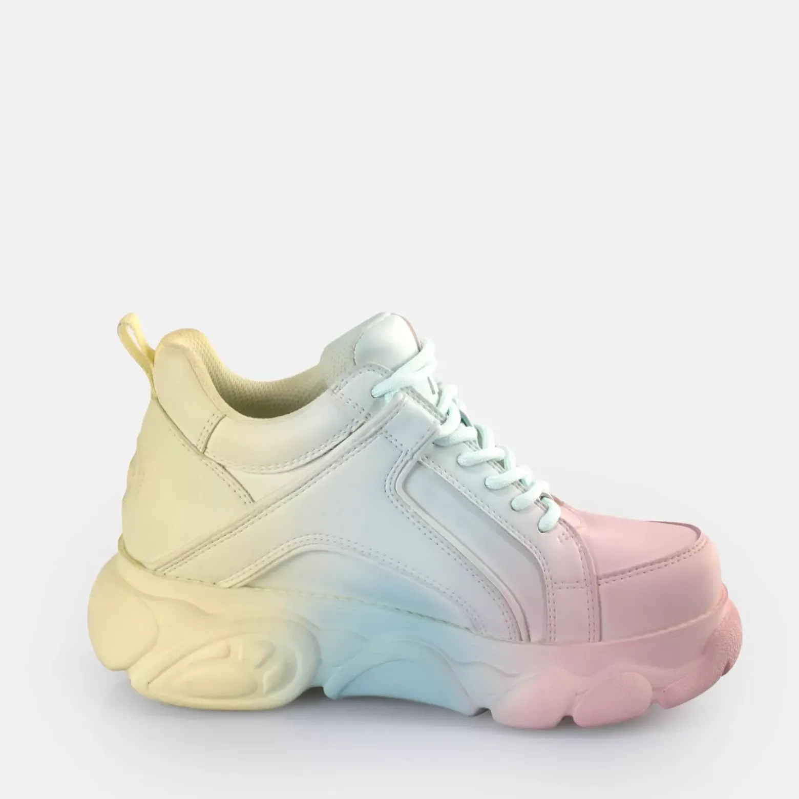 Outlet BUFFALO Cld Corin Gradient Baskets Basses Veganes Melange Pastel Pastell Multi