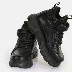 Fashion BUFFALO Cld Corin Mid Baskets Basses Vegan Noir