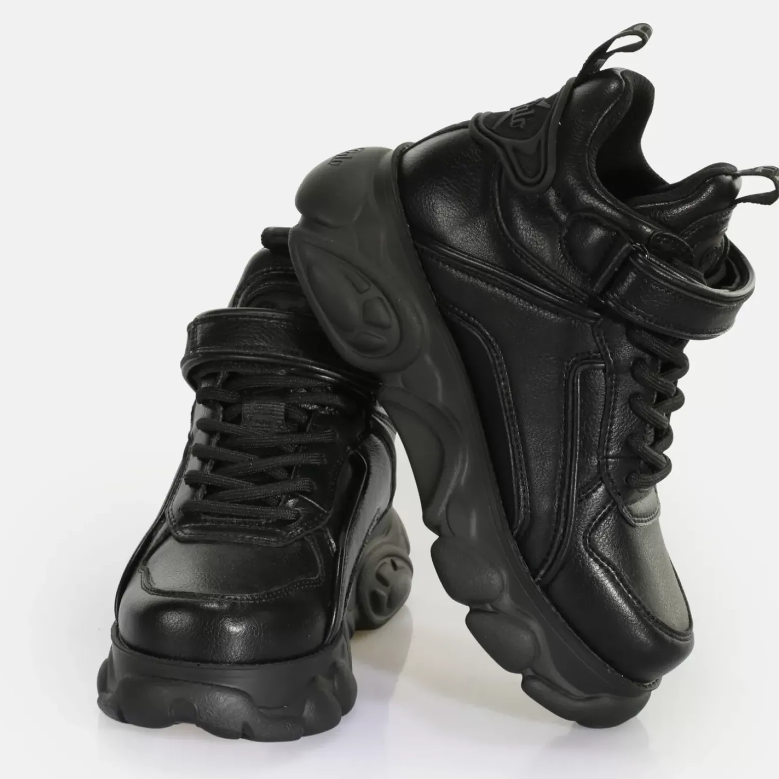 Fashion BUFFALO Cld Corin Mid Baskets Basses Vegan Noir