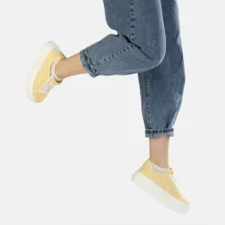 Best Sale BUFFALO Cld Corin Sneaker Candy Jaune